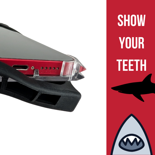 iPhone 13/14/15 Models Sharktooth™ Self-Defense Phone Case