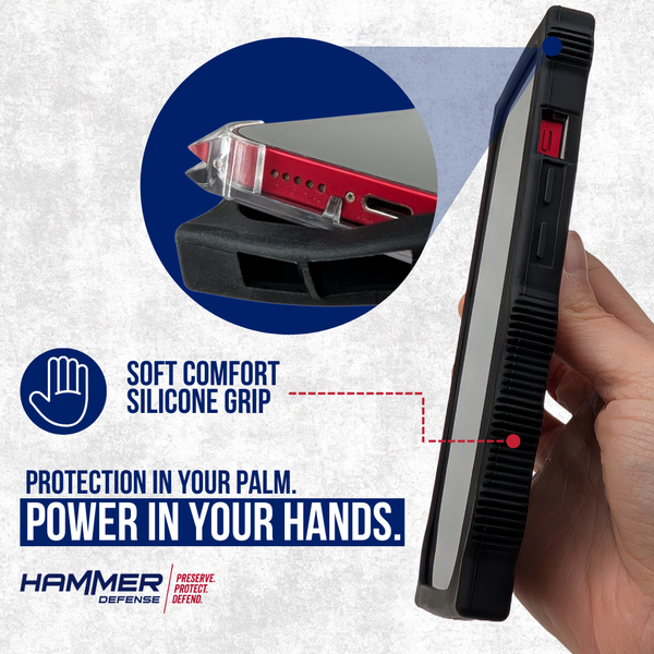 PREORDER iPhone 17 Base Model Sharktooth™ Self-Defense Phone Case